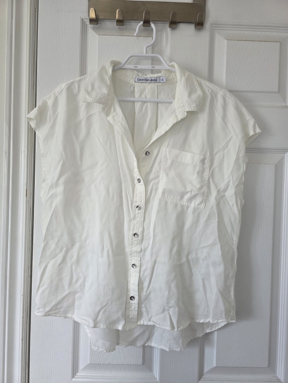 Short Sleeve Button-Up | SZ Medium